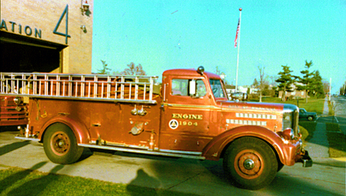 1939 FWD Tanker No. 1 at Engine House No. 4 Circa 1975
